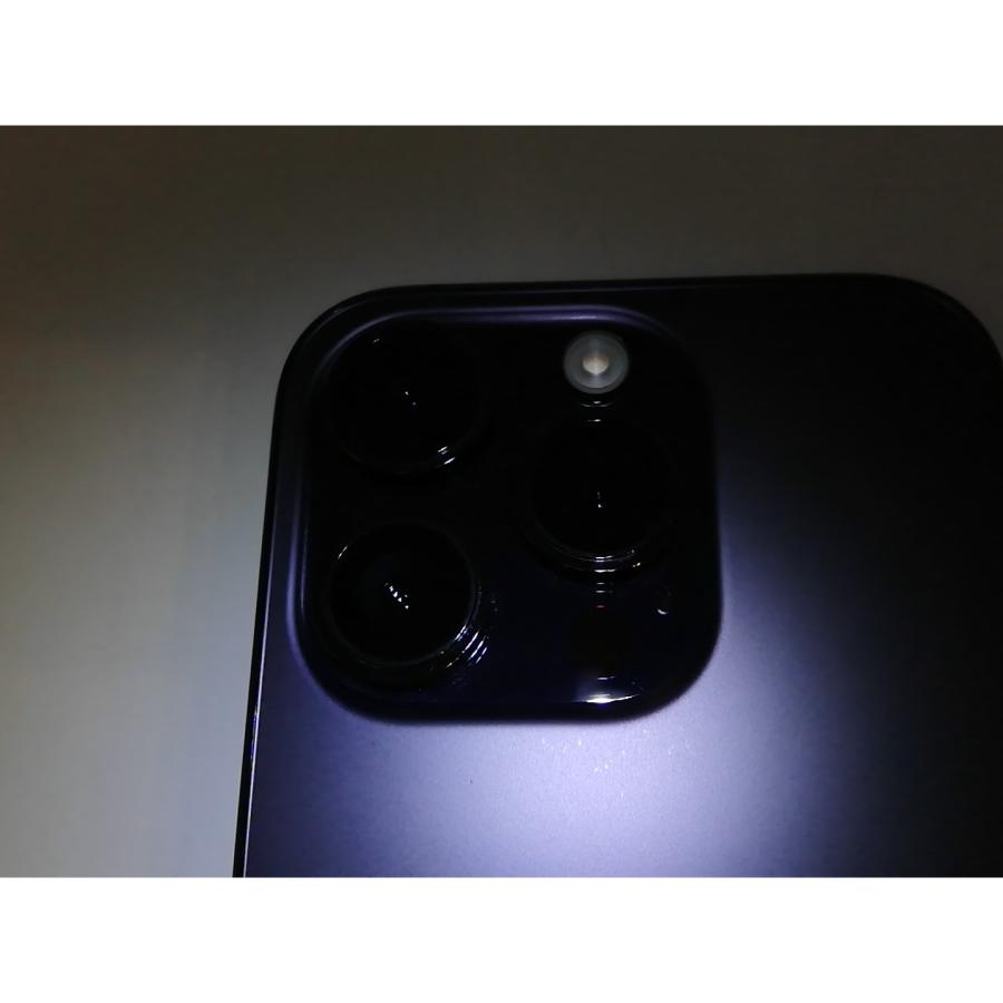【中古】Apple docomo 【SIMフリー】 iPhone 14 Pro 128GB ディープパープル MQ0F3J/A【なんば】保証期間１ヶ月【ランクC】の画像