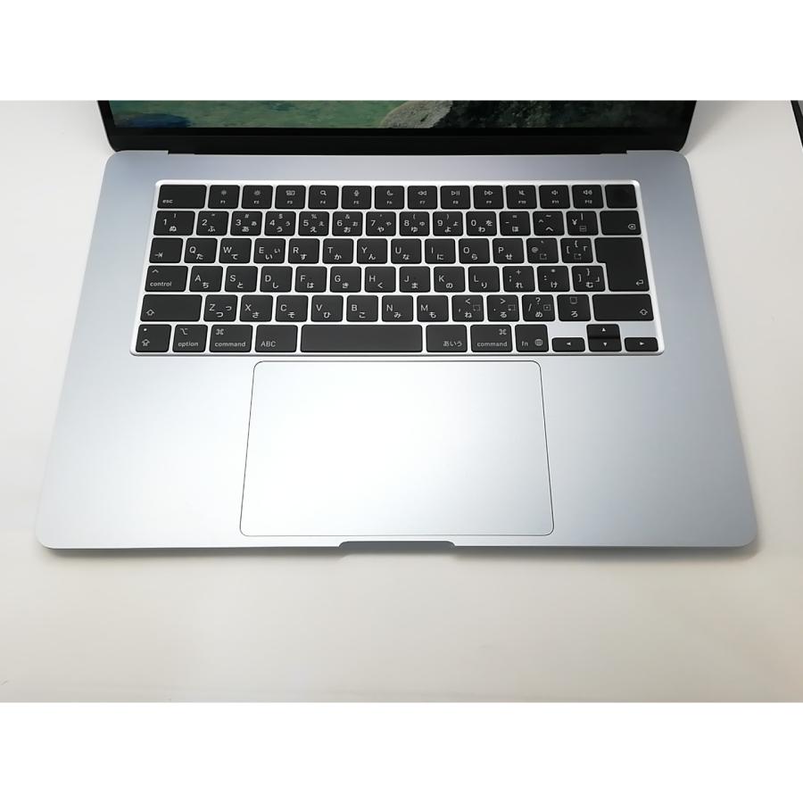 【中古】Apple MacBook Air 15インチ (M4,2025) M4(CPU:10C/GPU:10C) 16GB/256GB スカイブルー MC7A4J/A【鹿児島中町】保証期間１ヶ月【ランクA】の画像