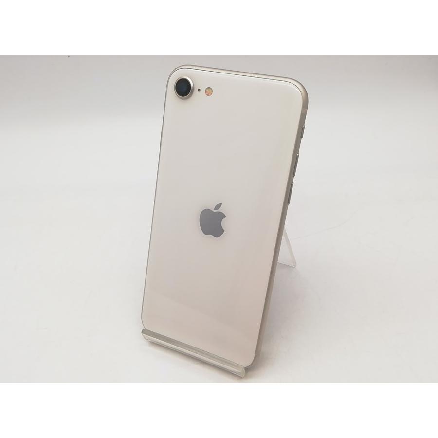 保証付美品 Apple iPhone SE 第三世代 MMYD3J/A 100％ 中古】Apple au 【SIMフリー】 iPhone SE（第3世代） 64GB スター