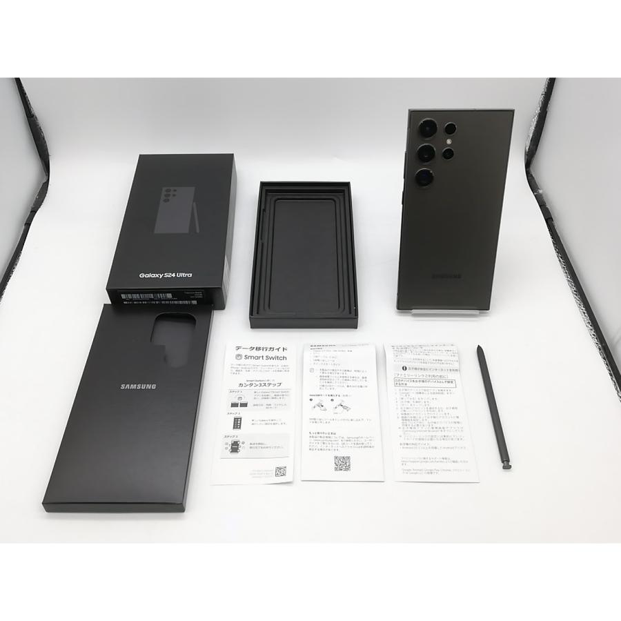 中古】SAMSUNG 国内版 【SIMフリー】 Galaxy S24 Ultra チタニウム