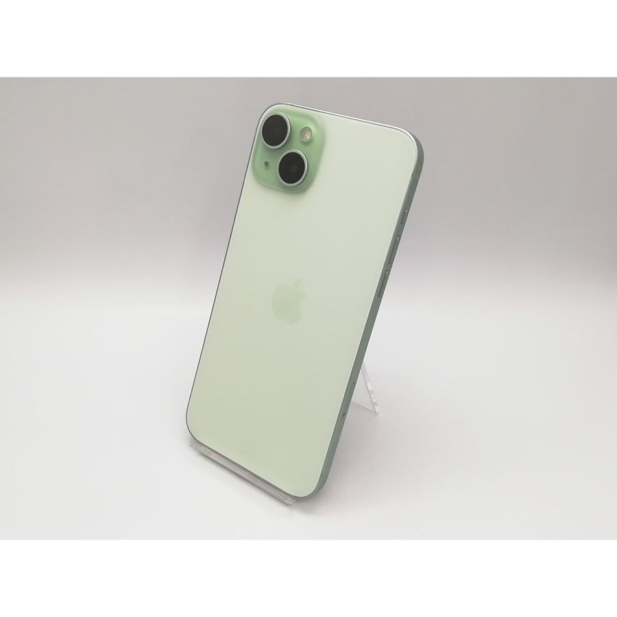 中古】Apple 国内版 【SIMフリー】 iPhone 15 Plus 128GB グリーン