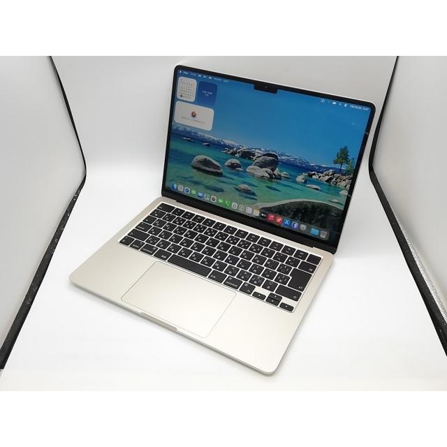 【美品⚠️必読】13インチMacBookAirM3メモリ8GB スターライト 中古】Apple MacBook Air 13インチ M3(CPU:8C/GPU:8C) 8GB/256GB