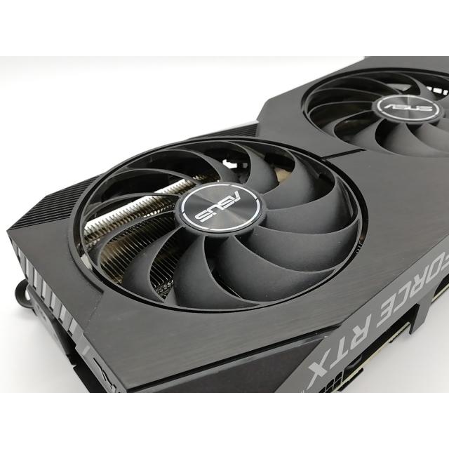 中古】ASUS DUAL-RTX3060TI-O8G-V2 RTX3060Ti(LHR)/8GB(GDDR6)【那珂川