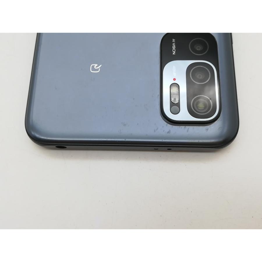 中古】Xiaomi au 【SIMフリー】 Redmi Note 10 JE グラファイトグレー