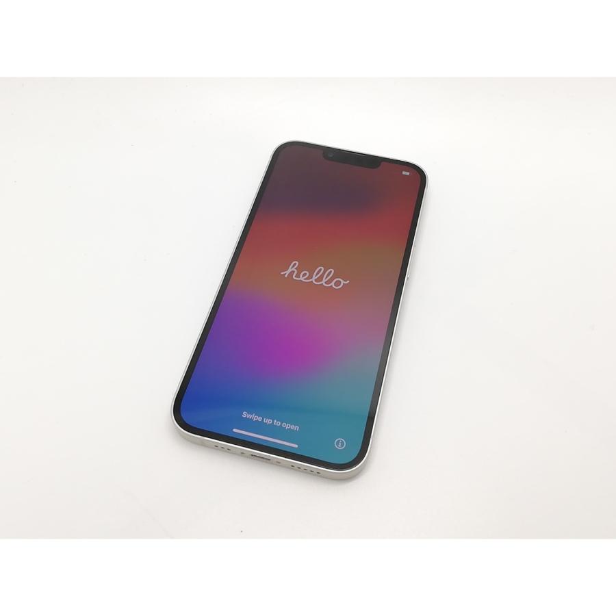 【中古】Apple au 【SIMフリー】 iPhone 13 128GB スターライト MLND3J/A【福岡天神】保証期間１ヶ月【ランクB】｜janpara｜02