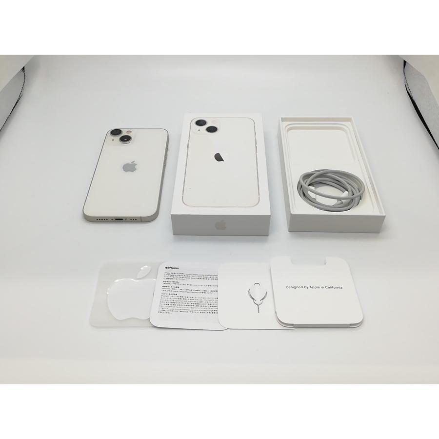 【中古】Apple au 【SIMフリー】 iPhone 13 128GB スターライト MLND3J/A【福岡天神】保証期間１ヶ月【ランクB】｜janpara｜08