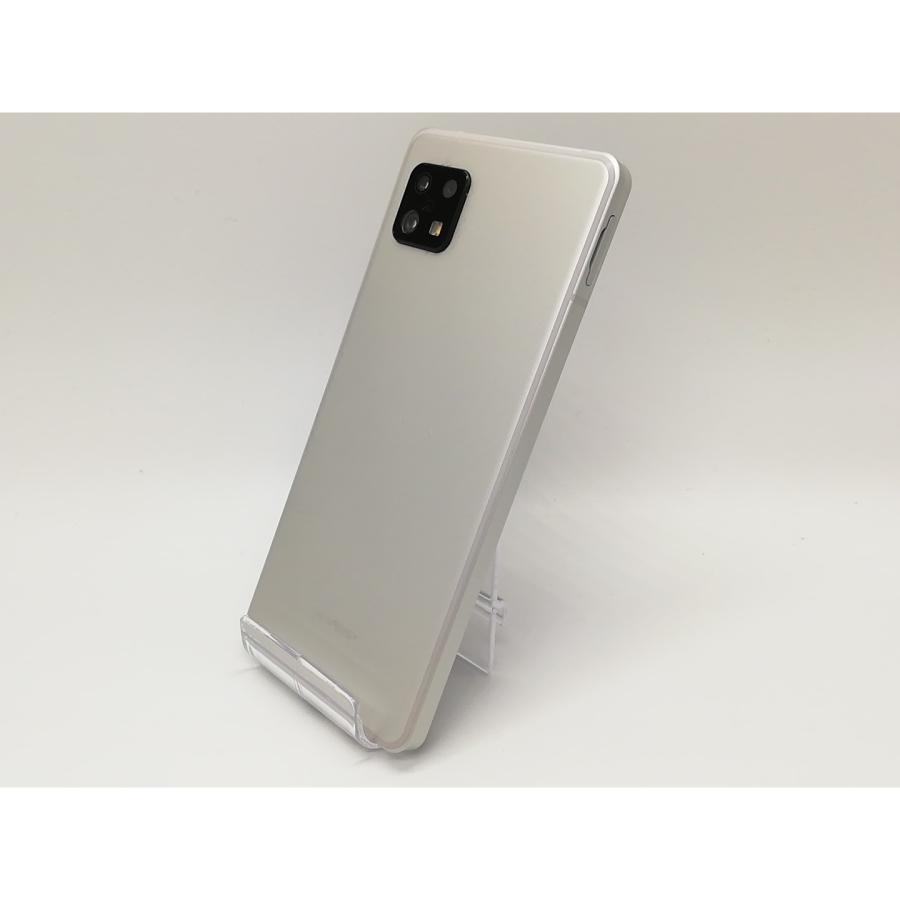 中古】SHARP 楽天モバイル 【SIMフリー】 AQUOS Sense6 シルバー 4GB 