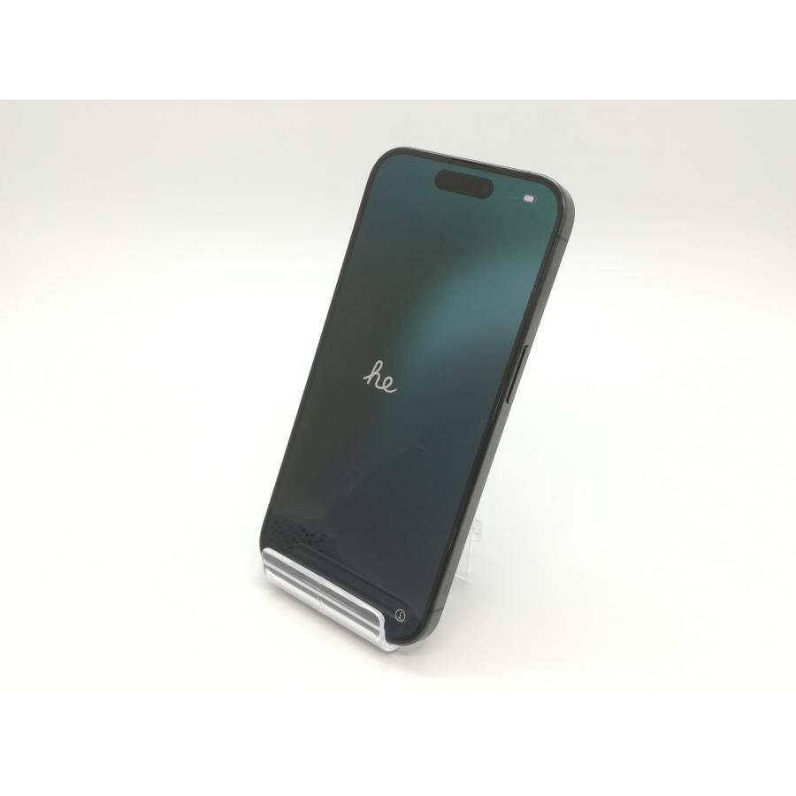 iPhone15 Pro Apple SIMフリー au ブラックチタニウム