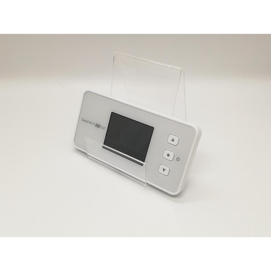 中古】NEC UQmobile 【SIMフリー】 Speed Wi-Fi 5G X12 NAR03 アイス  