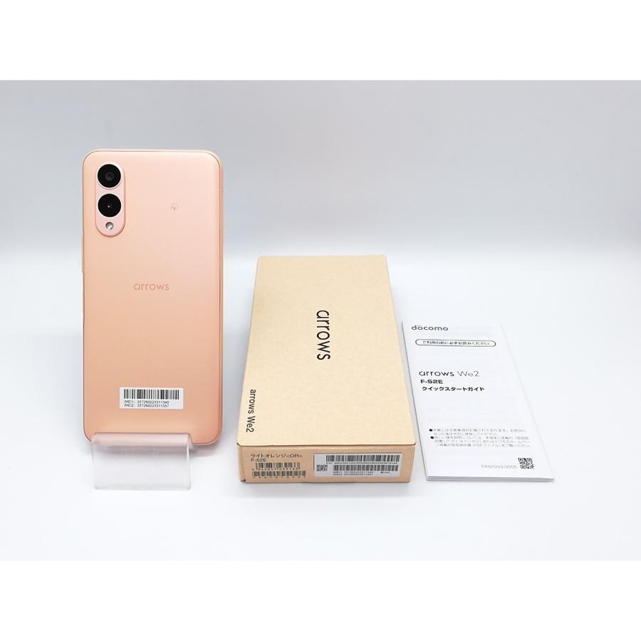 未使用】FCNT docomo 【SIMフリー】 arrows We2 ライトオレンジ 4GB 