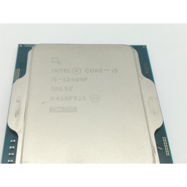 中古】Intel Core i5-12400F(2.5GHz) Bulk LGA1700/6C(P:6C/E:0C)/12T