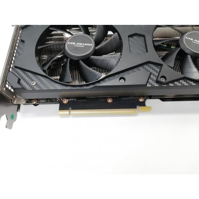 中古】玄人志向 GALAKURO GAMING GG-RTX3060Ti-E8GB/DF/LHR 中古】玄人志向 GALAKURO GAMING GG-RTX3060Ti-E8GB/DF/LHR