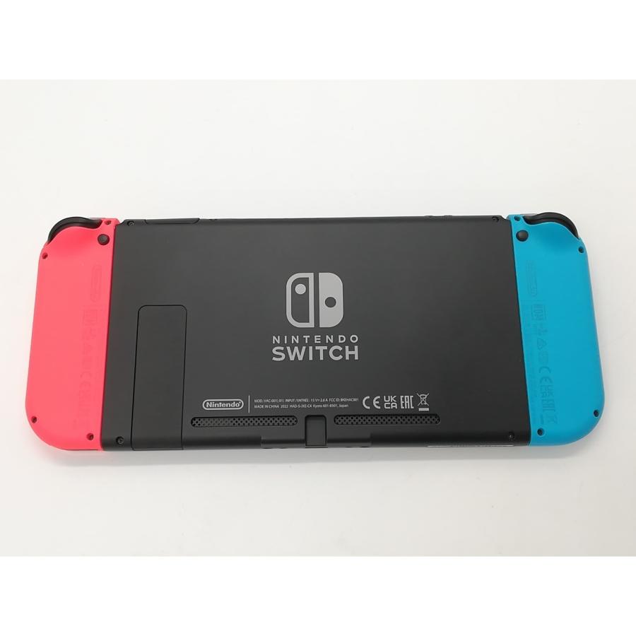 中古】Nintendo Switch 本体 Joy-Con(L) ネオンブルー/(R) ネオン