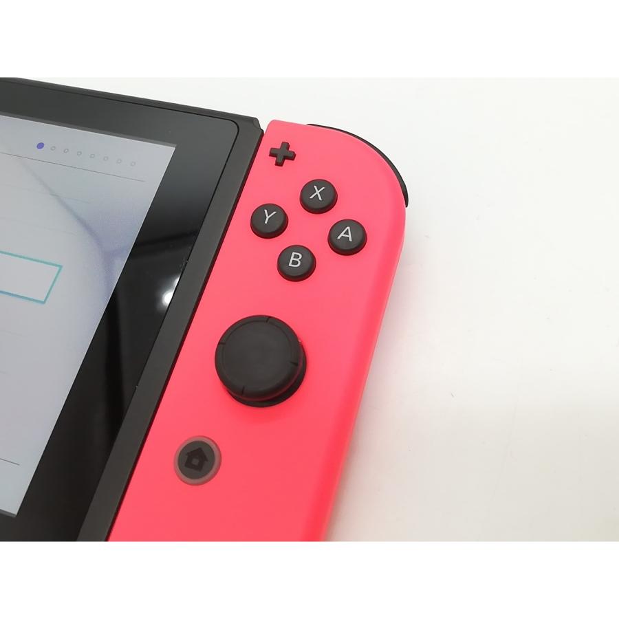 中古】Nintendo Switch 本体 Joy-Con(L) ネオンブルー/(R) ネオン