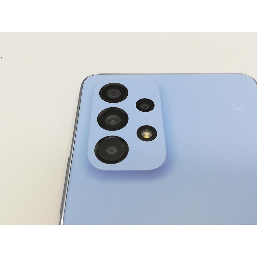 中古】SAMSUNG au 【SIMフリー】 Galaxy A53 5G オーサムブルー 6GB