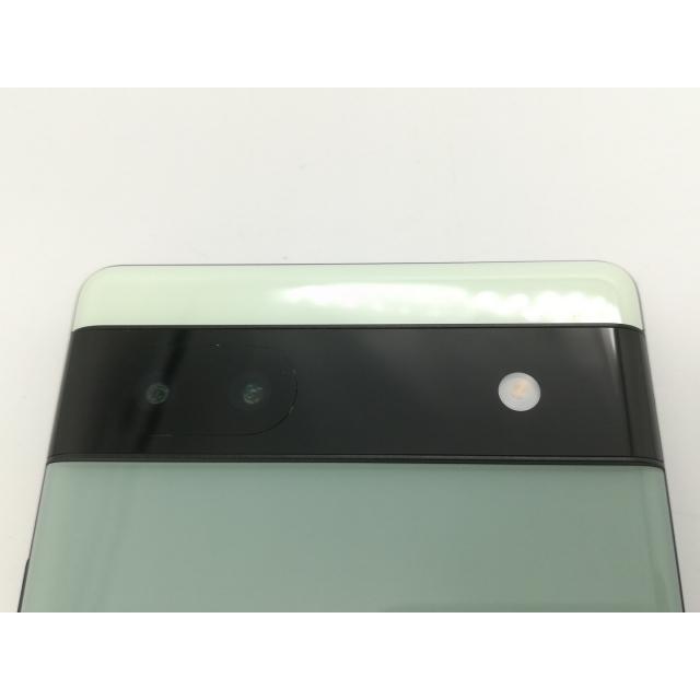 中古】Google au 【SIMフリー】 Pixel 6a セージ 6GB 128GB GB17L