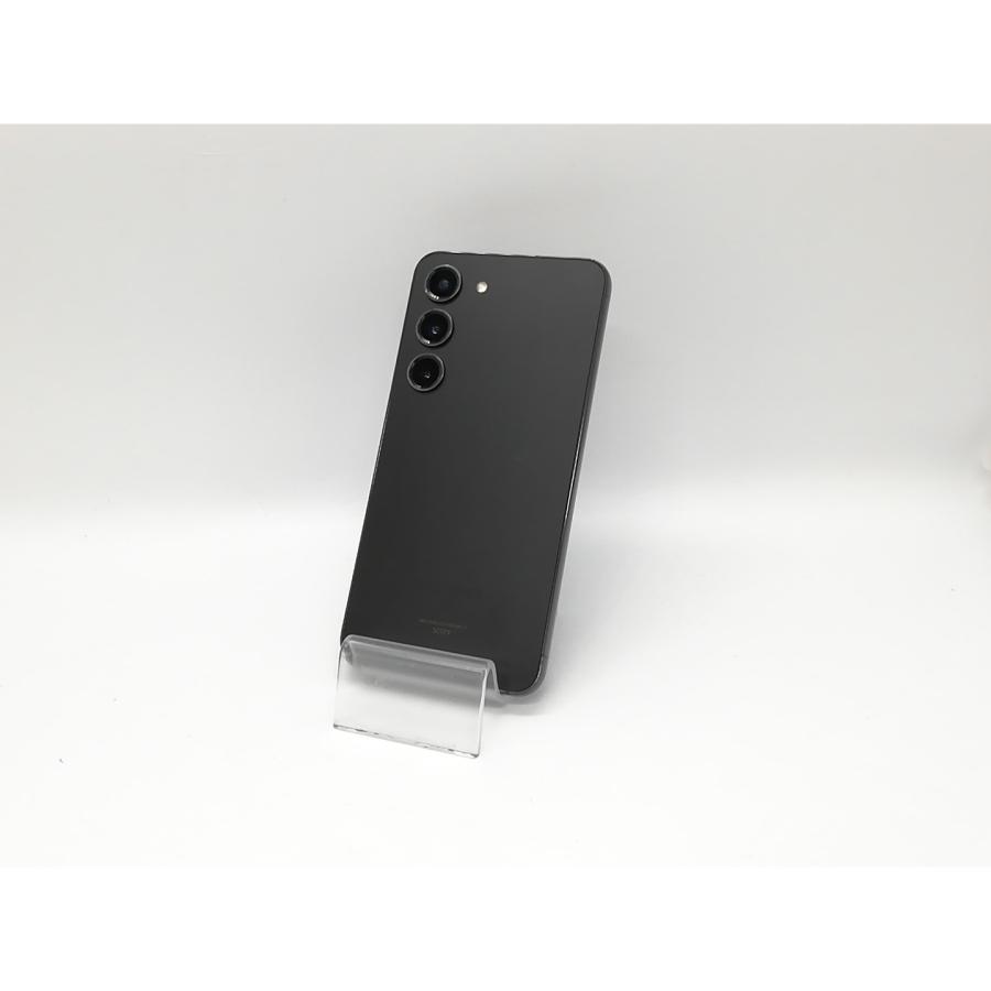 中古】SAMSUNG au 【SIMフリー】 Galaxy S23 ファントムブラック 8GB