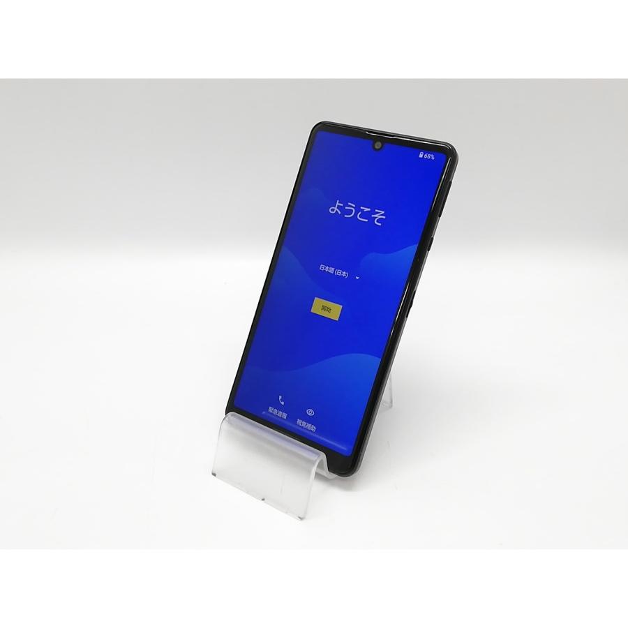 中古】SHARP docomo 【SIMロック解除済み】 AQUOS sense4 ブラック 4GB
