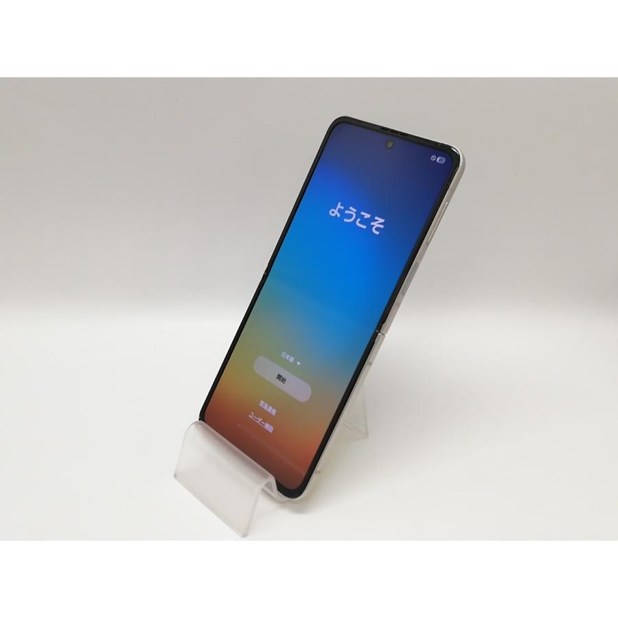 中古】SAMSUNG docomo 【SIMフリー】 Galaxy Z Flip3 5G クリーム 8GB