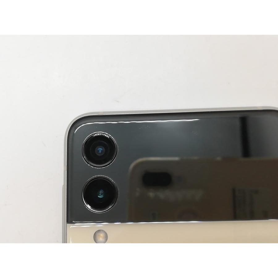 中古】SAMSUNG docomo 【SIMフリー】 Galaxy Z Flip3 5G クリーム 8GB