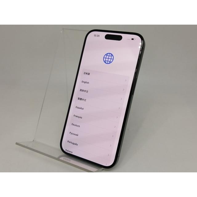 中古】【赤ロム保証あり】Apple au 【SIMフリー】 iPhone 15 Pro 256GB