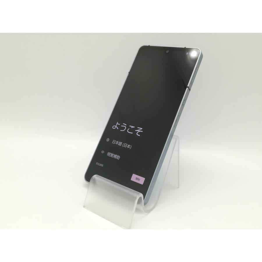 中古】SHARP docomo 【SIMフリー】 AQUOS sense6 ブルーメタリック 4GB