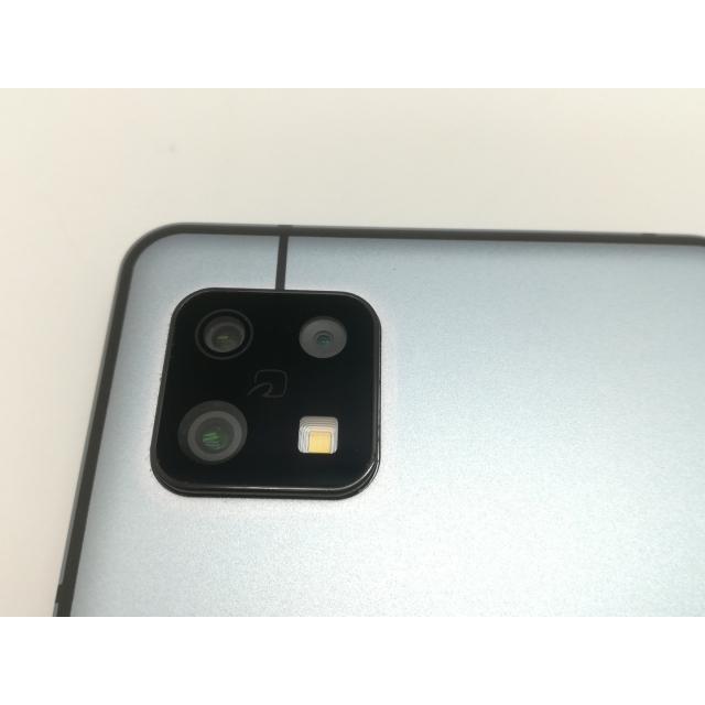 中古】SHARP docomo 【SIMフリー】 AQUOS sense6 ブルーメタリック 4GB
