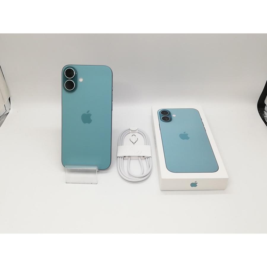 中古】Apple 国内版 【SIMフリー】 iPhone 16 Plus 256GB ティール