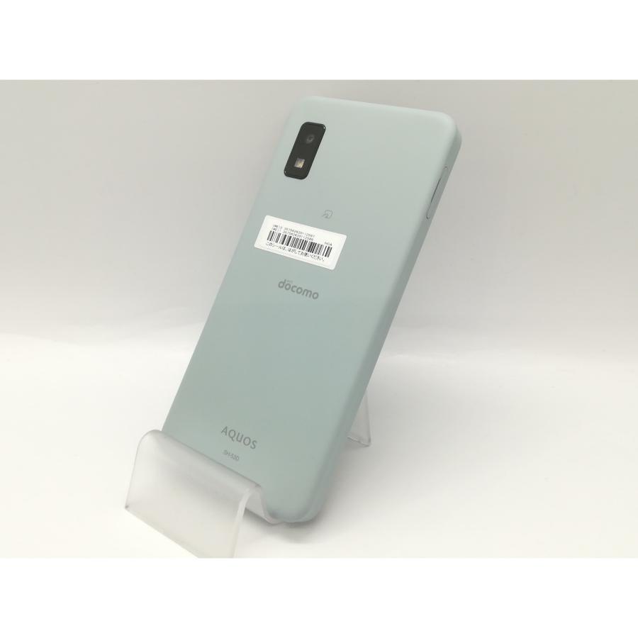 中古】SHARP docomo 【SIMフリー】 AQUOS wish3 グリーン 4GB 64GB SH