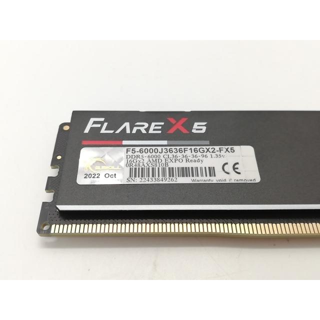 中古】DDR5 16GB 2枚組（合計32GB） DDR5-6000(PC5-48000