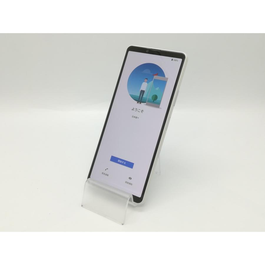 中古】SONY ymobile 【SIMロック解除済み】 Xperia 10 III ホワイト
