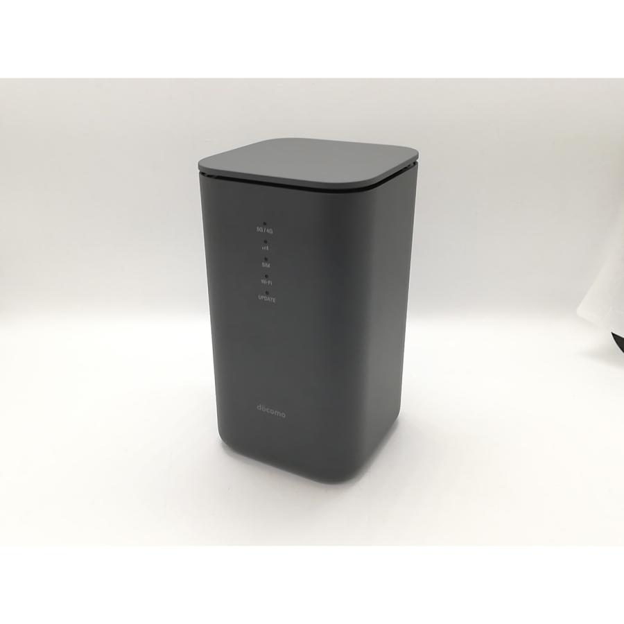 中古】SHARP docomo 【SIMフリー】 home 5G HR02 [ダークグレー]【福岡