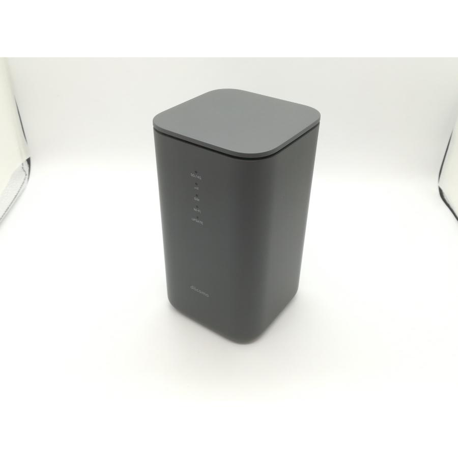中古】SHARP docomo 【SIMフリー】 home 5G HR02 [ダークグレー]【福岡