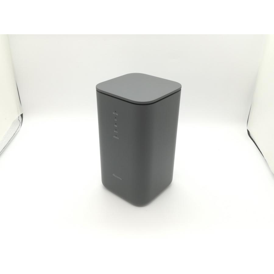 中古】SHARP docomo 【SIMフリー】 home 5G HR02 [ダークグレー]【福岡