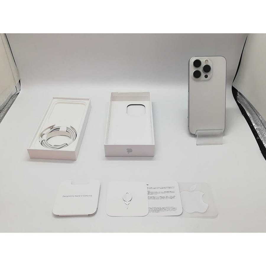 中古】Apple 国内版 【SIMフリー】 iPhone 15 Pro 128GB ホワイト