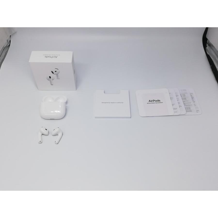 中古】Apple AirPods 4 アクティブノイズキャンセリング搭載モデル