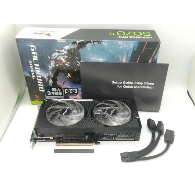中古】玄人志向 GALAKURO GAMING GG-RTX5070Ti-E16GB/OC/DF RTX5070Ti