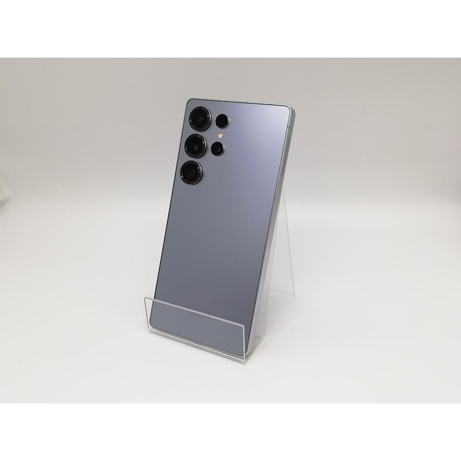 中古】SAMSUNG docomo 【SIMフリー】 Galaxy S25 Ultra チタニウム