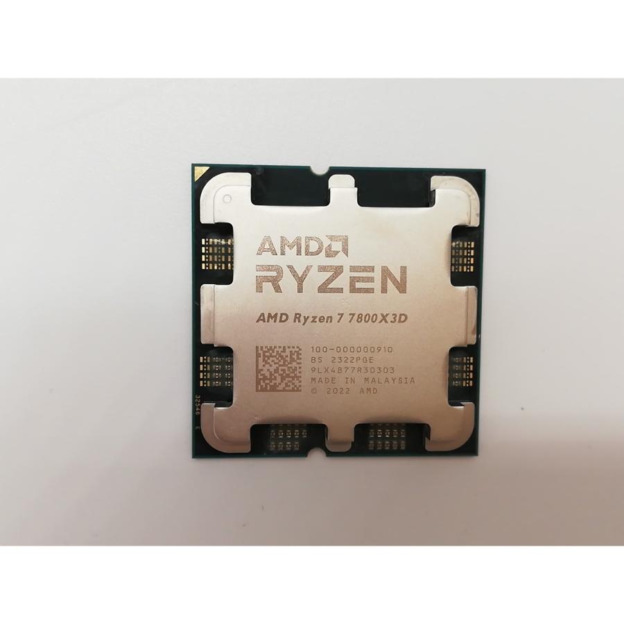 AMD Ryzen7 7800X3D 新品未使用 中古】AMD Ryzen 7 7800X3D (4.2GHz/TC:5GHz) BOX AM5/8C/16T/L3 96MB