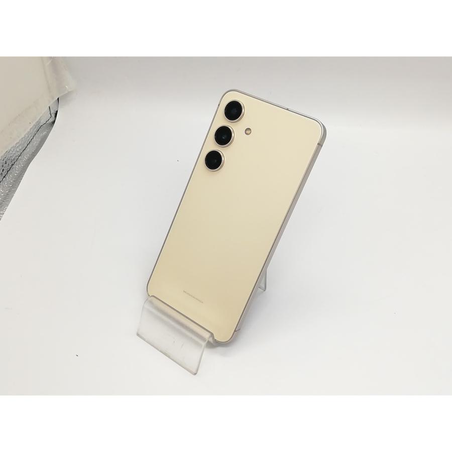 中古】SAMSUNG au 【SIMフリー】 Galaxy S24 アンバーイエロー 8GB