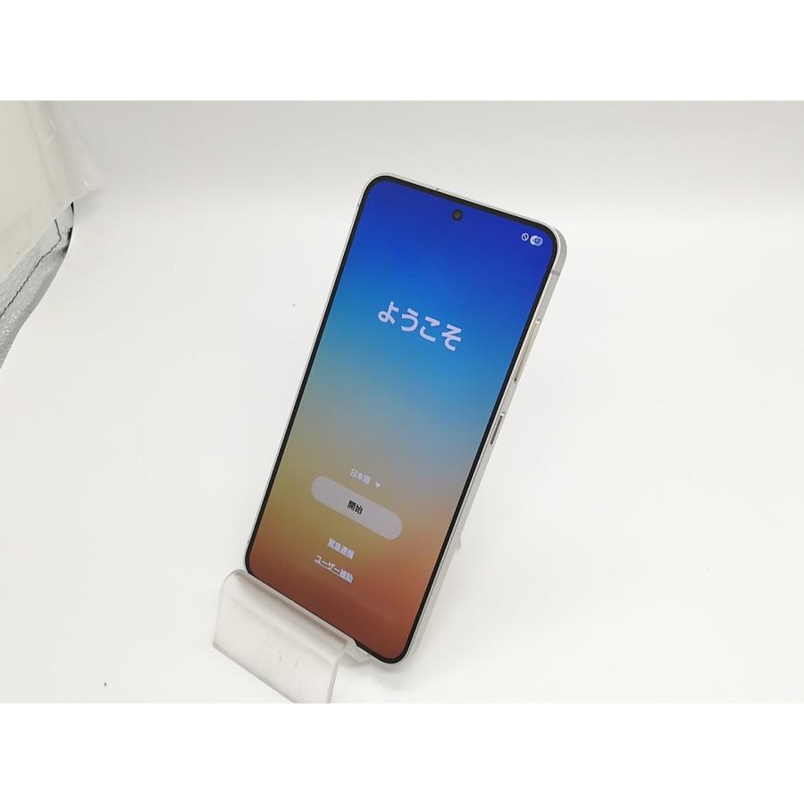 中古】SAMSUNG au 【SIMフリー】 Galaxy S24 アンバーイエロー 8GB