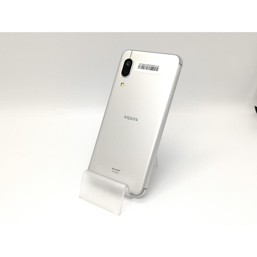 中古】SHARP 楽天モバイル 【SIMフリー】 AQUOS sense3 lite シルバー 