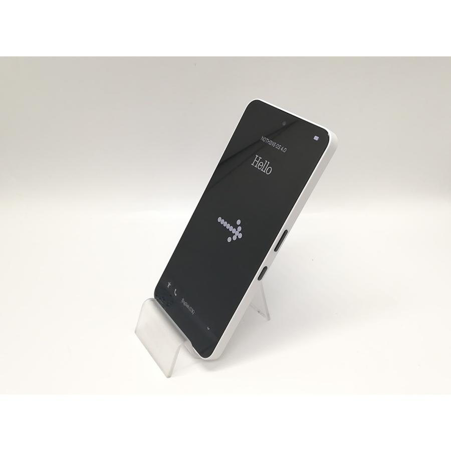 中古】NOTHING 国内版 【SIMフリー】 Nothing Phone (3a) ホワイト 8GB