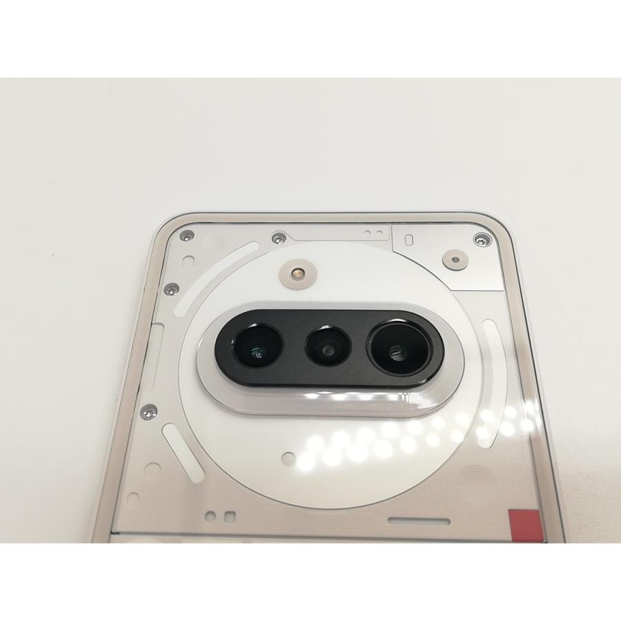 中古】NOTHING 国内版 【SIMフリー】 Nothing Phone (3a) ホワイト 8GB
