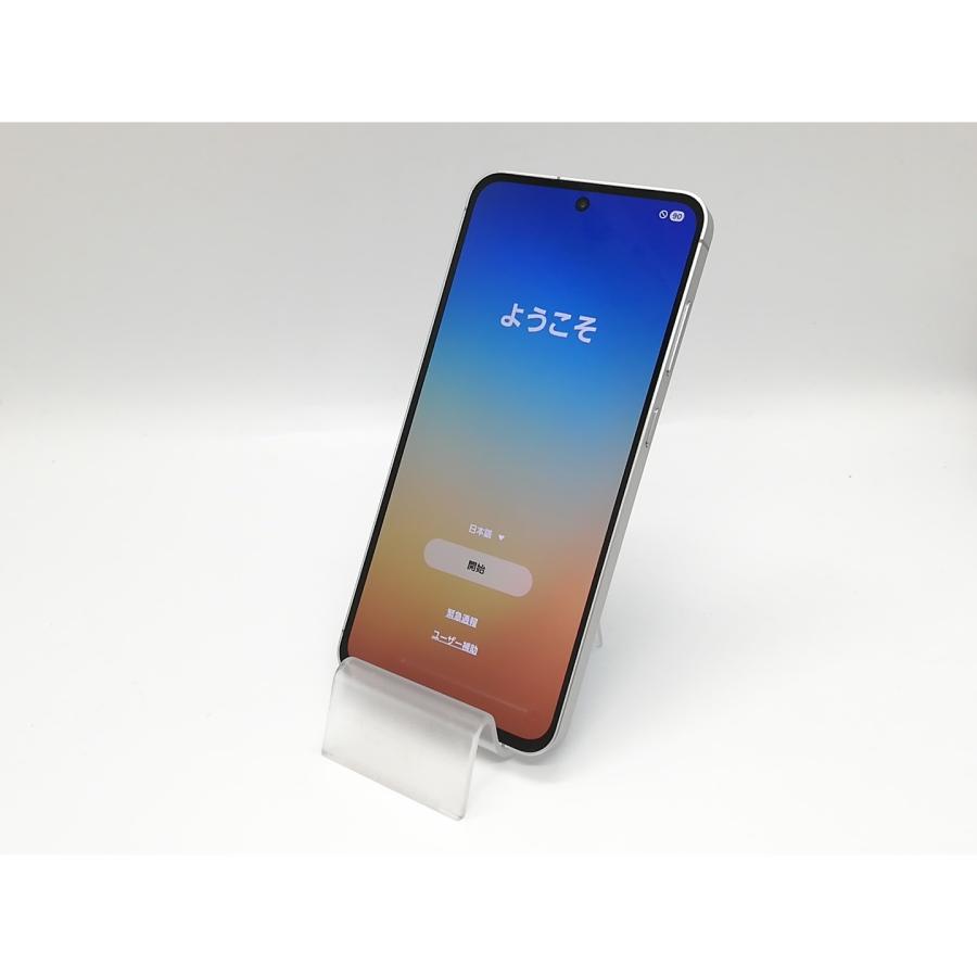 中古】SAMSUNG au 【SIMフリー】 Galaxy S24 FE ブルー 8GB 128GB