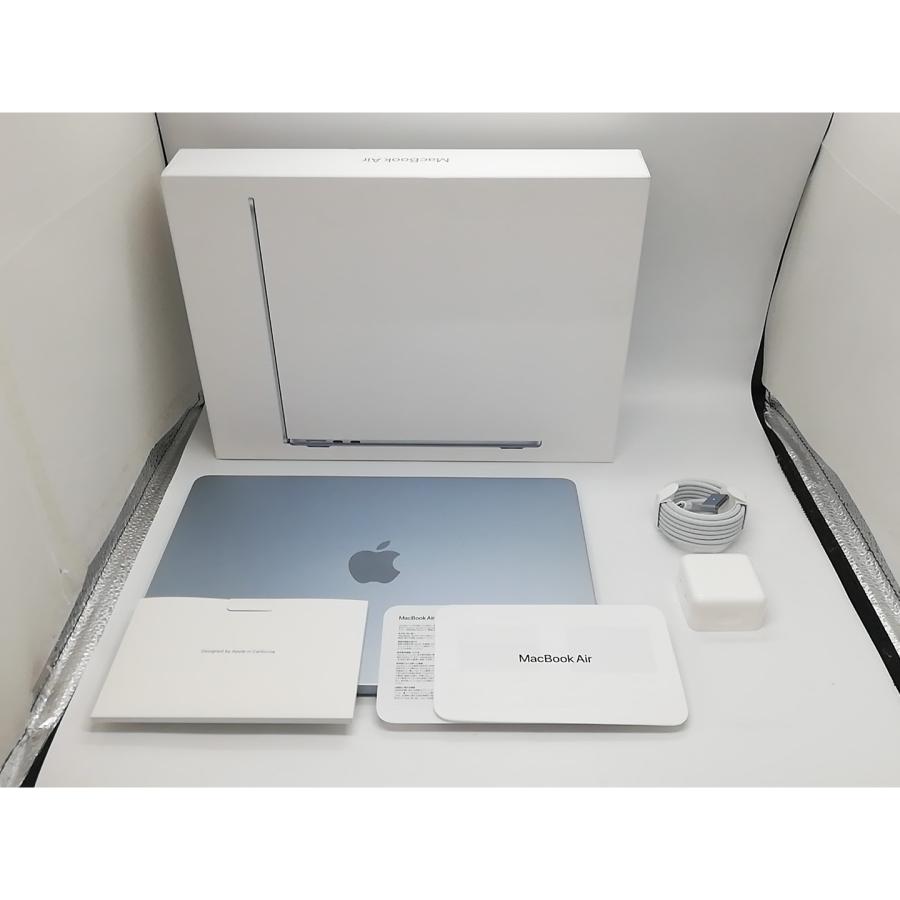 【中古】Apple MacBook Air 13インチ (M4,2025) M4(CPU:10C/GPU:10C) 16GB/512GB スカイブルー MC6U4J/A【福岡天神】保証期間１ヶ月【ランクA】の画像