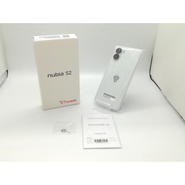未使用】Nubia ymobile 【SIMフリー】 nubia S2 6GB 128GB ホワイト 