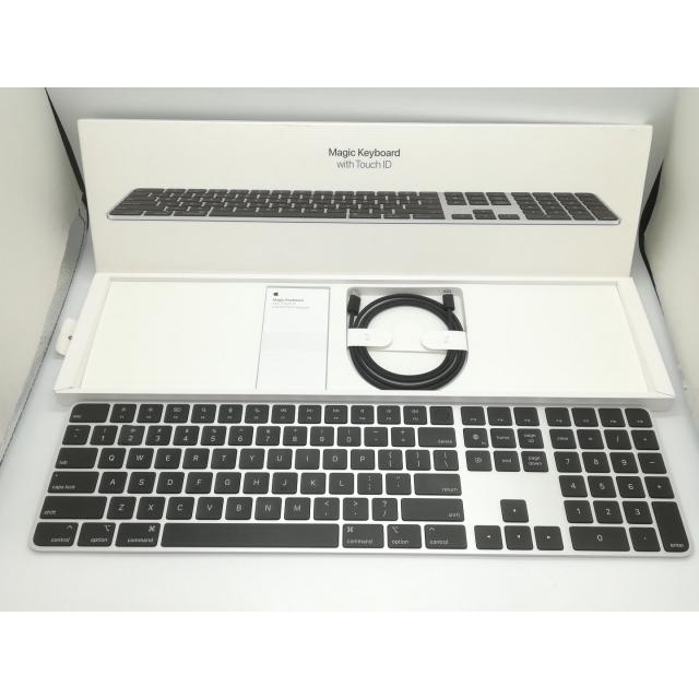 【中古】Apple Magic Keyboard（テンキー付き/ブラックキー/Appleシリコン搭載Mac用Touch ID） -  英語（US）【福岡天神】保証期間１週間の画像