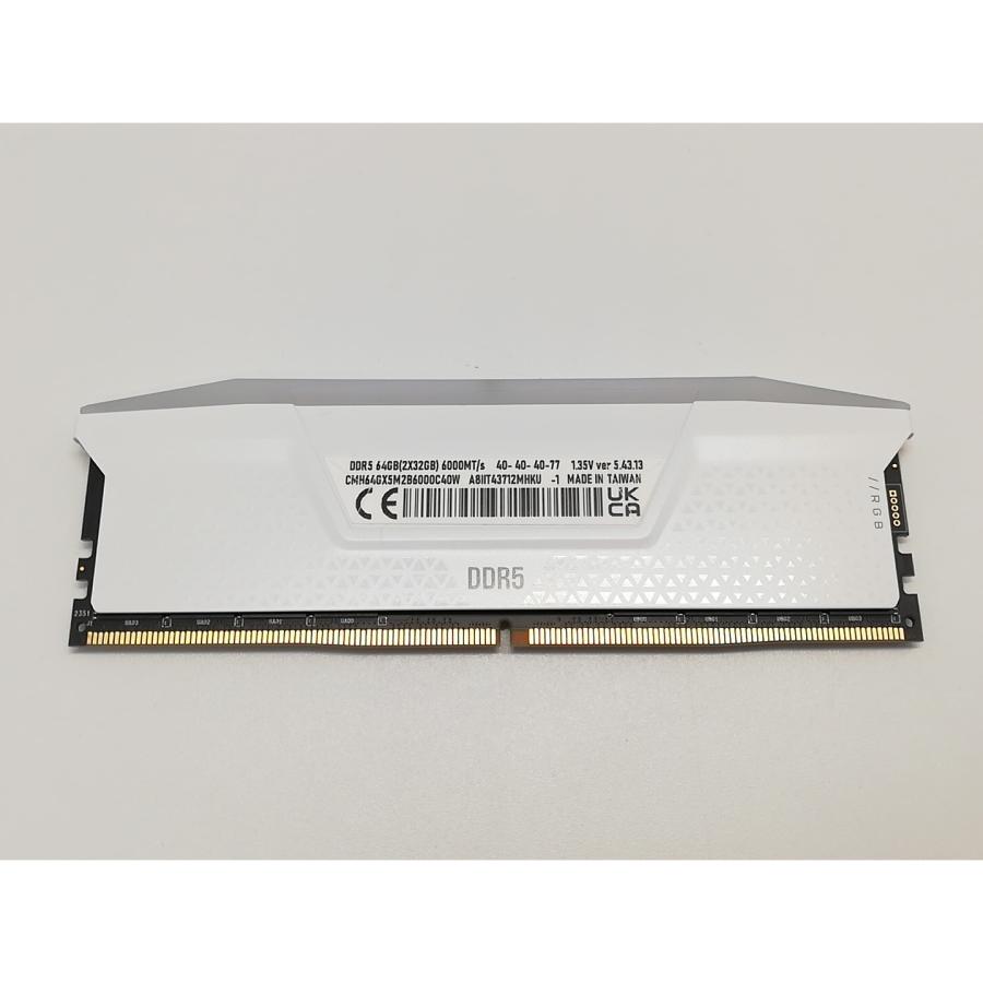 中古】DDR5 32GB 2枚組（合計64GB） DDR5-6000(PC5-48000