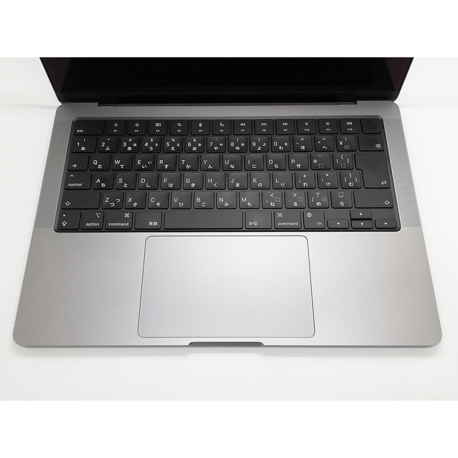 【中古】Apple MacBook Pro 14インチ M1 Pro(CPU:8C/GPU:14C) 16GB/512GB スペースグレイ MKGP3J/A (14インチ, 2021)【福岡天神】保証期間１ヶ月【ランクC】の画像